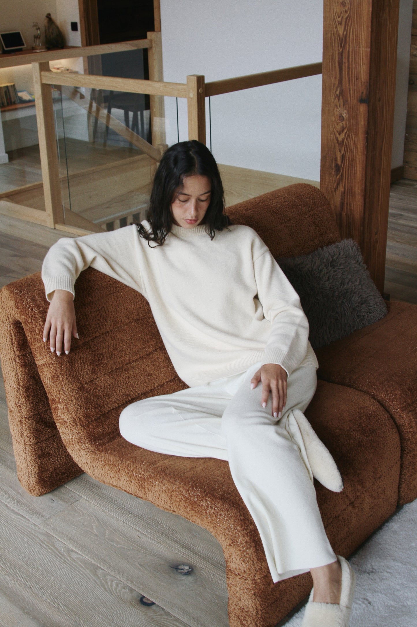 Crew Neck Wool Sweater