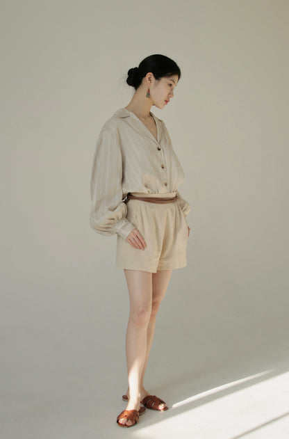 Dune Linen Summer Shorts