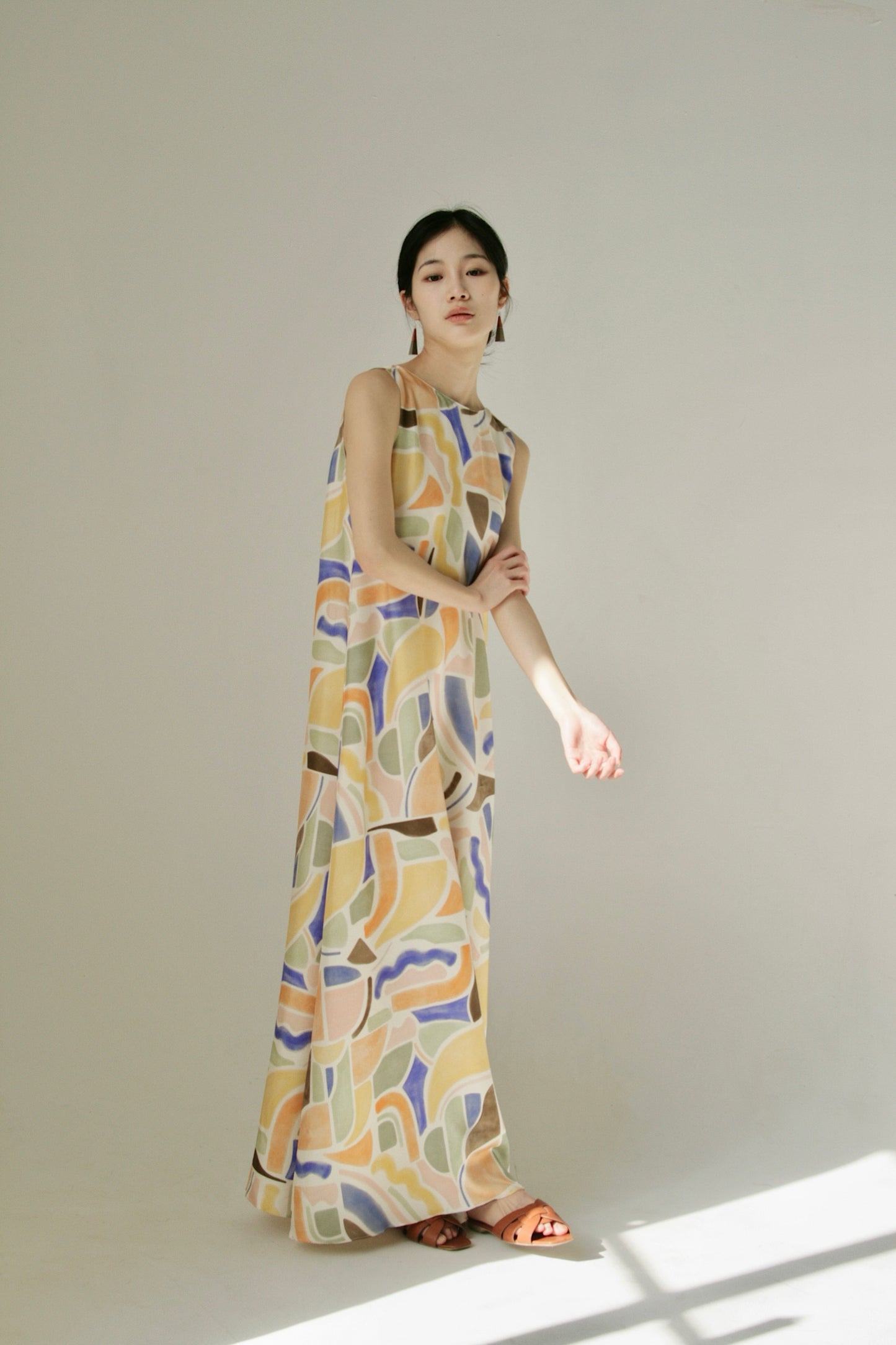 Mallorca Silk Maxi Dress