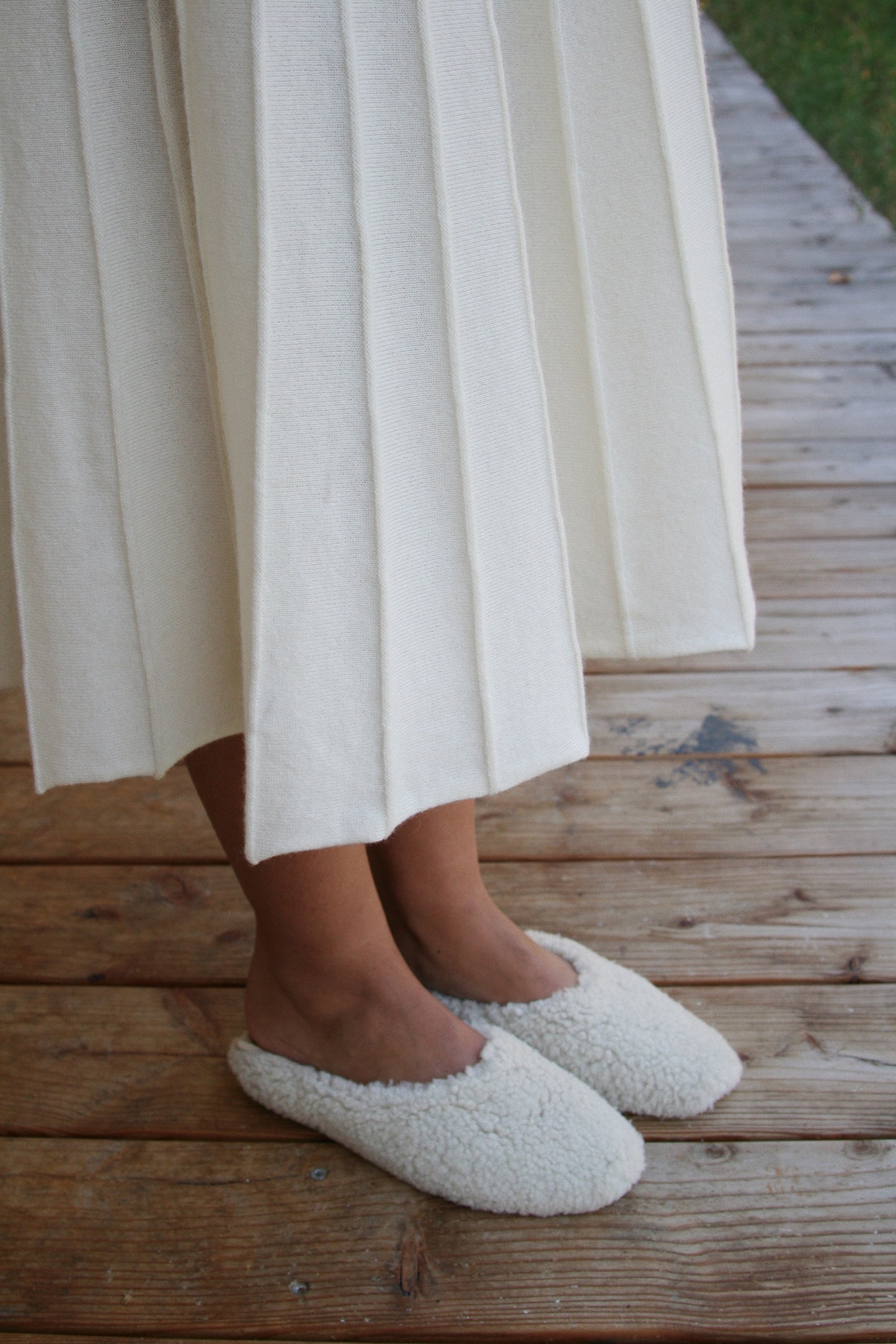 Cashmere Wool Knit Skirt