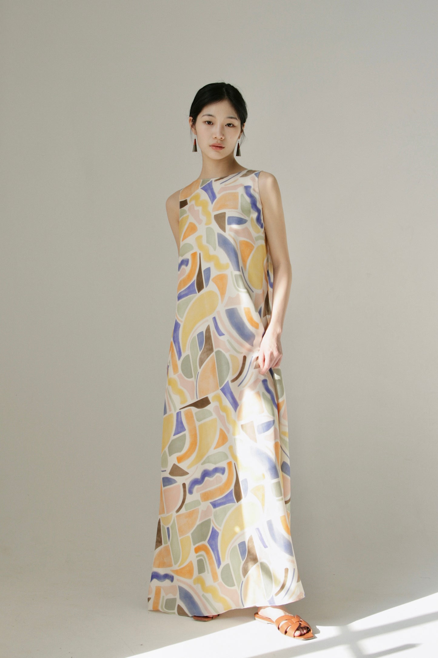 Mallorca Silk Maxi Dress