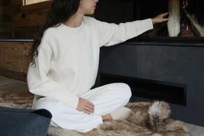 Crew Neck Wool Sweater