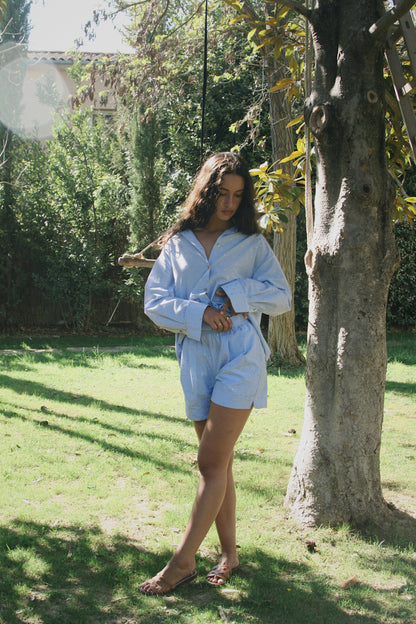 Gold Plated Striped Shirt