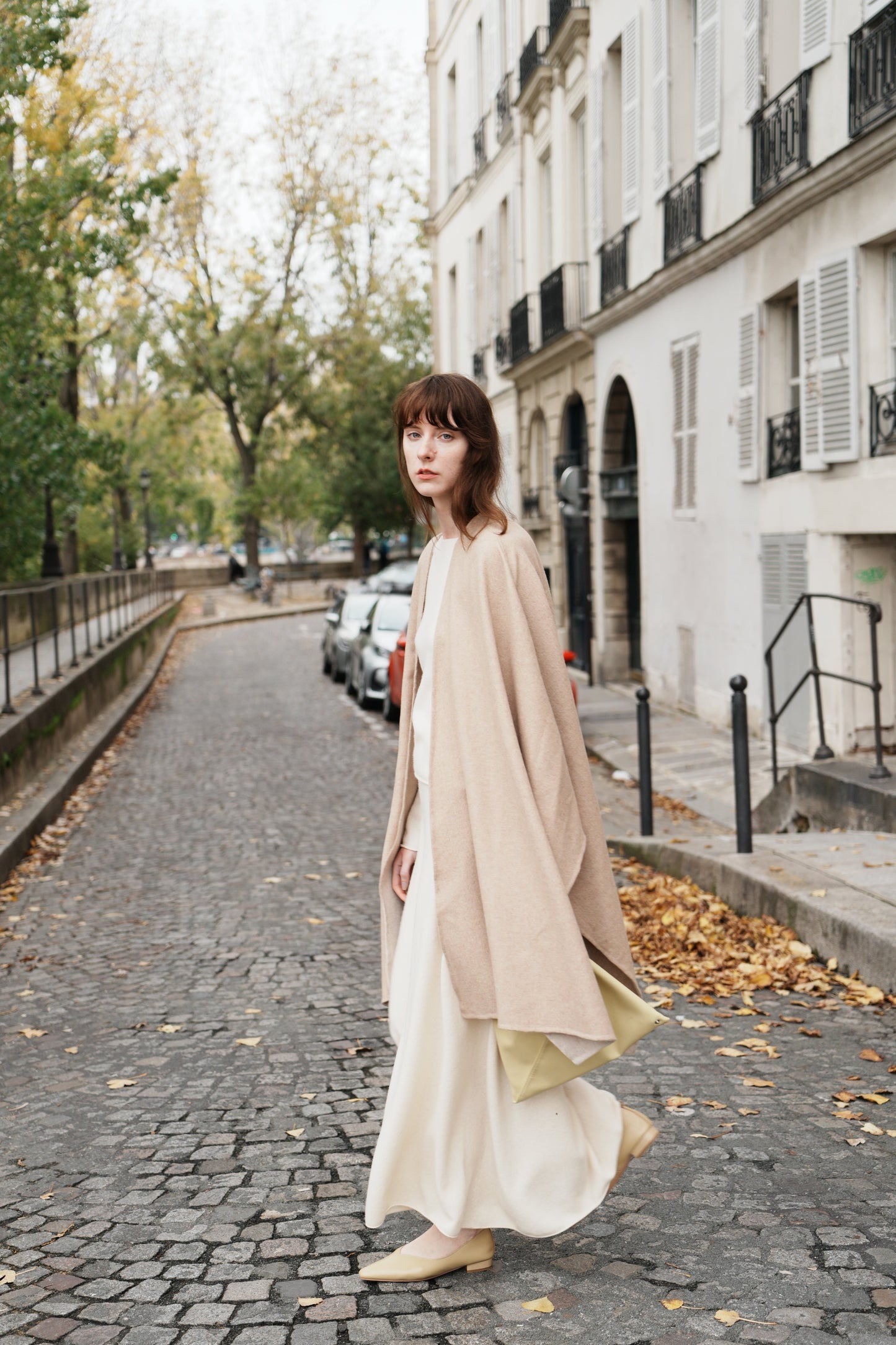 Wool Double-Face Cape