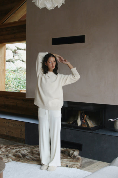 Crew Neck Wool Sweater