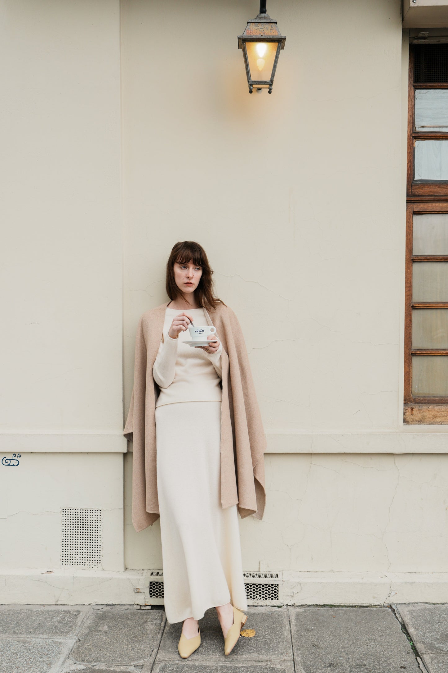 Wool Double-Face Cape