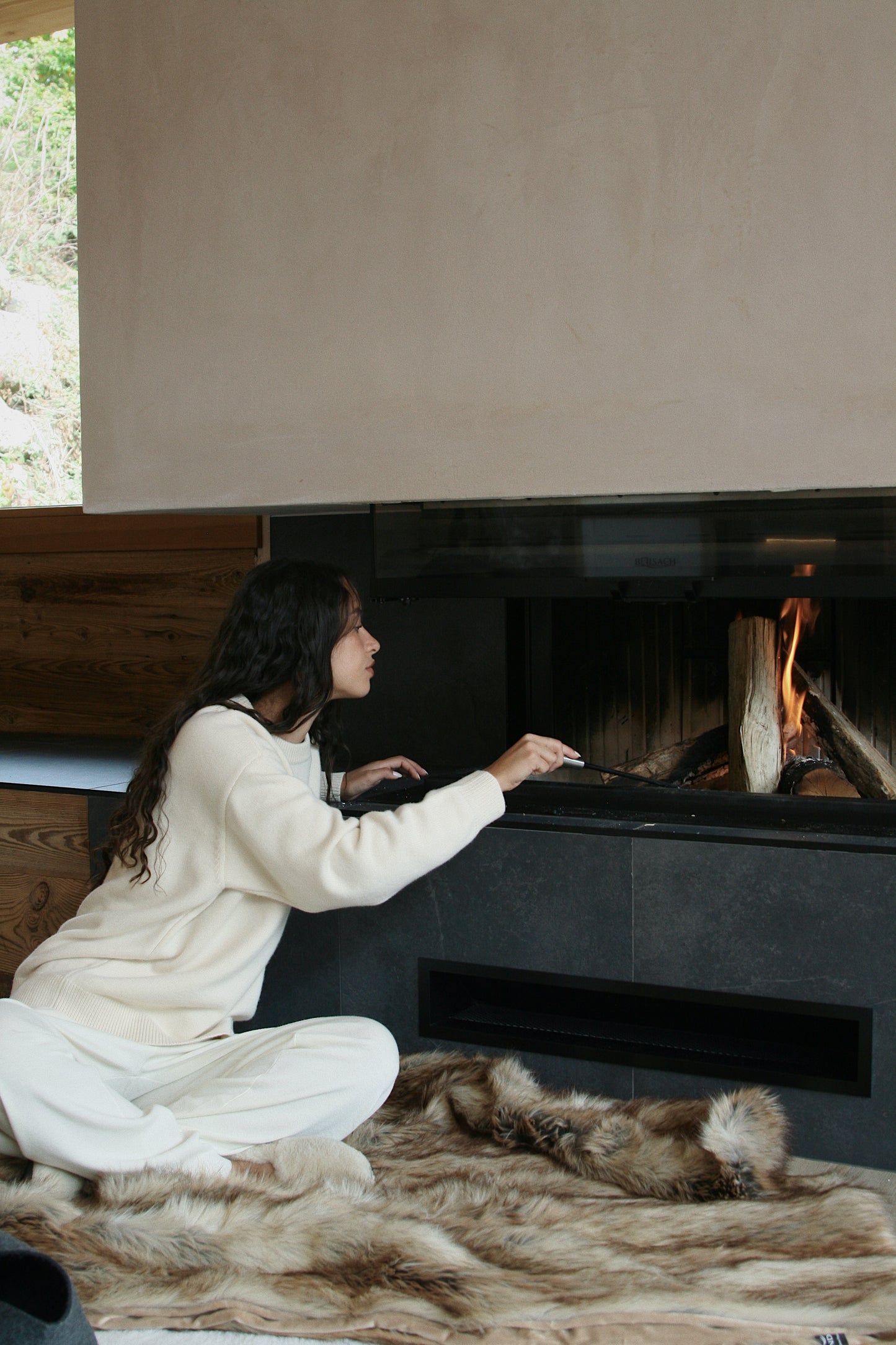 Crew Neck Wool Sweater