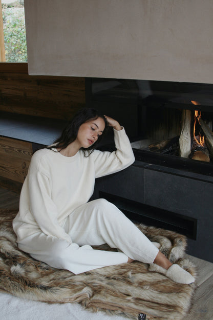 Crew Neck Wool Sweater