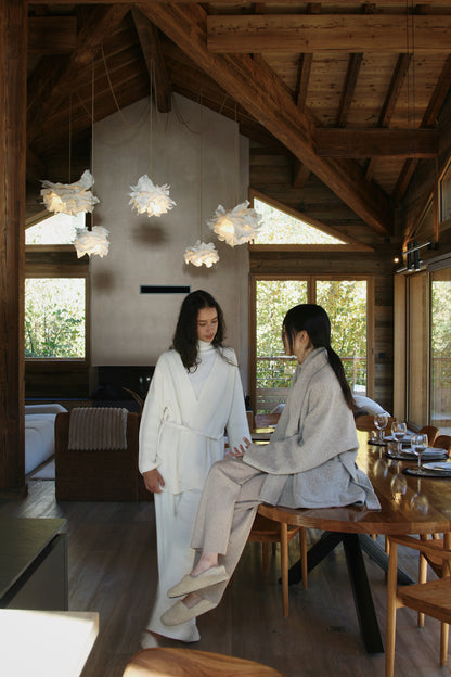 Oatmeal Llama Wool Coat