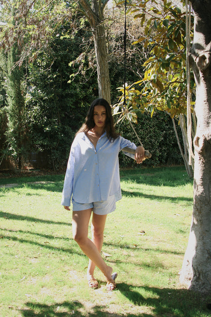 Gold Plated Striped Shirt