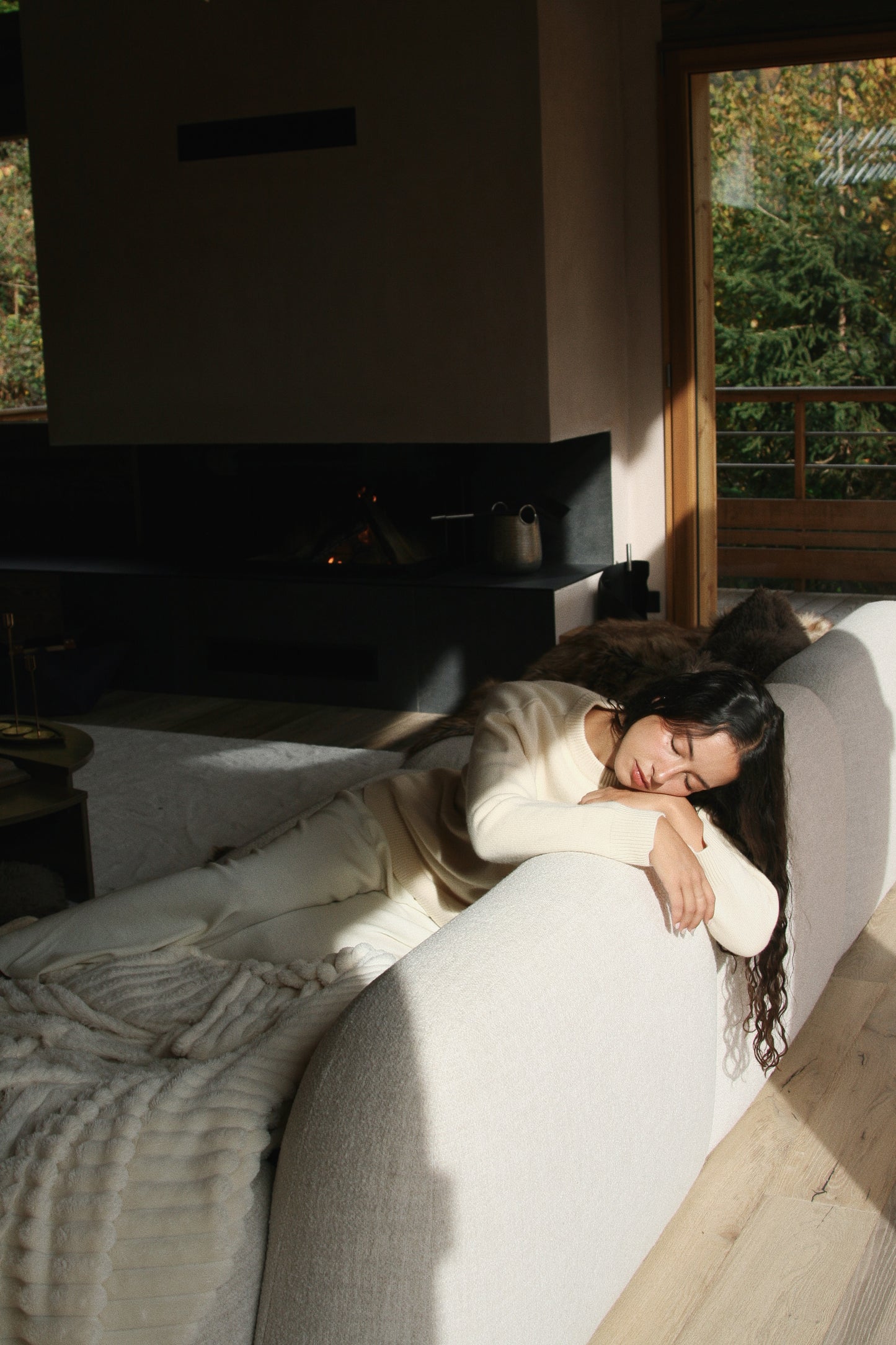 Crew Neck Wool Sweater