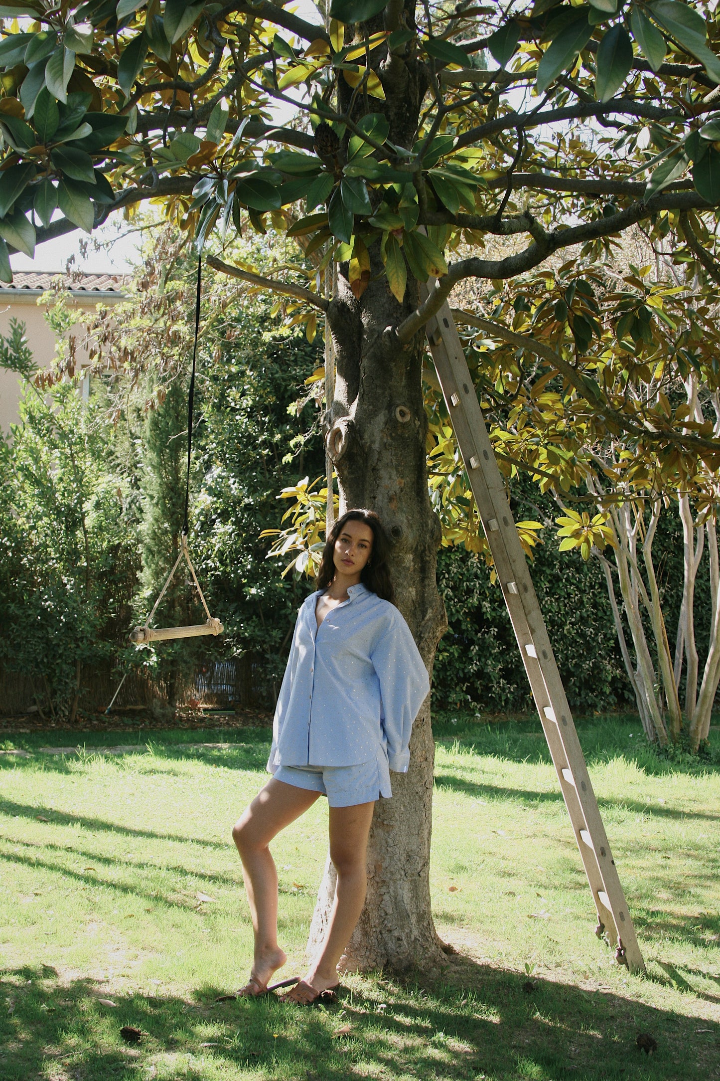 Gold Plated Striped Shirt